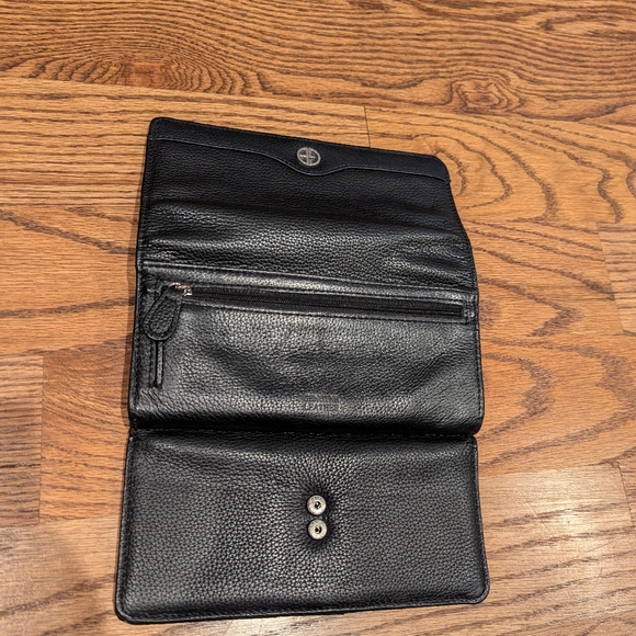 Giani Bernini Wallet Black Leather - Picture 4 of 6